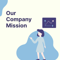 Company Mission Presentation Linkedin Post Design