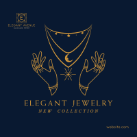 Elegant Jewelry Instagram Post Image Preview