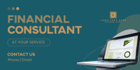 Financial Consultant Service Twitter Post