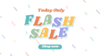 Flash Sale Multicolor Facebook Event Cover