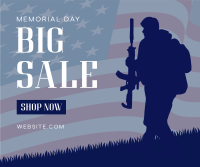 Memorial Sale Facebook Post