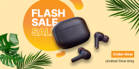 Organic Flash Sale Twitter Post