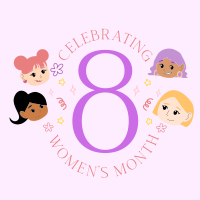 Women's Month Instagram Post Design