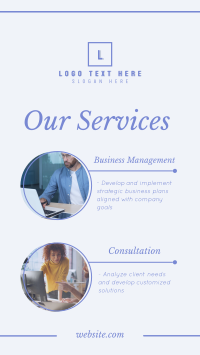 Services for Business Facebook Story