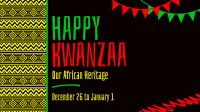 Ethnic Kwanzaa Heritage Facebook Event Cover