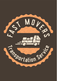 Movers Truck Badge Flyer