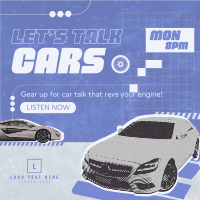 Car Podcast Instagram Post Design