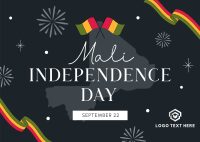 Mali Day Postcard