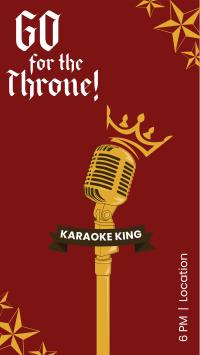 Karaoke King Facebook Story