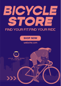 Modern Bicycle Store Flyer