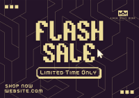 Electronics Flash Sale Postcard Design