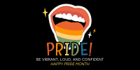 Say Pride Celebration Twitter Post