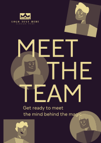 Expert Professional Team Poster