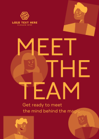 Expert Professional Team Poster Design