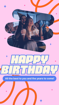 Birthday Celebration Facebook Story