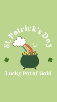 Lucky Pot of Gold Facebook Story