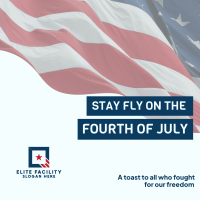 Fourth of July Fireworks Instagram Post Image Preview