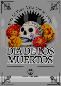 Elegant Dia De Muertos Flyer