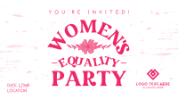 Women's Equality Celebration Facebook Event Cover