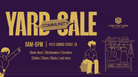 Community Yard Sale Animation