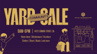 Community Yard Sale Animation