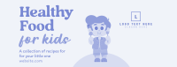 Healthy Recipes for Kids Facebook Cover