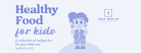 Healthy Recipes for Kids Facebook Cover Image Preview