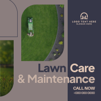 Lawn Care & Maintenance Instagram Post