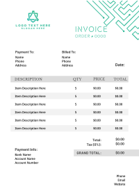 Circuit Lines Invoice