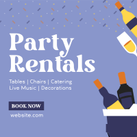 Party Services Instagram Post Design