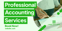 Accounting Services Available Twitter Post