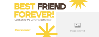 Greet Your Bestfriend Today Facebook Cover Design