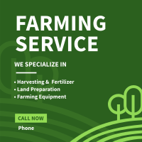 Farming Service Instagram Post