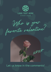 Valentine's Date Poster