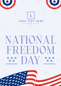 Freedom Day Celebration Poster