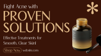 Skin Acne Solutions Animation