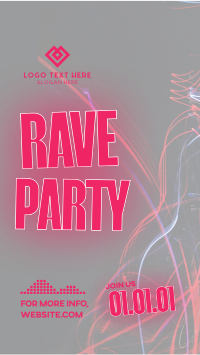 Rave Party Vibes Instagram Story