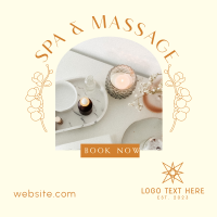 Relaxing Massage Instagram Post Design