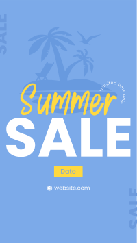 Island Summer Sale Instagram Story