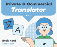 Translation Business Facebook Post