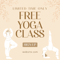 Zen Yoga Promo Linkedin Post