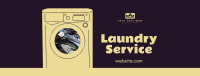 Laundry Services Facebook Cover Design