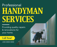 Handyman Renovations Facebook Post