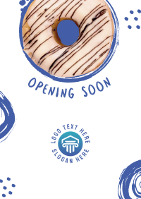 Opening Soon Donut Poster