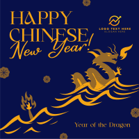 Lunar Dragon Year Instagram Post