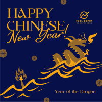 Lunar Dragon Year Instagram Post Image Preview