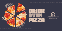 Simple Brick Oven Pizza Twitter Post