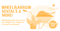 Wheelbarrow Rentals Facebook Ad