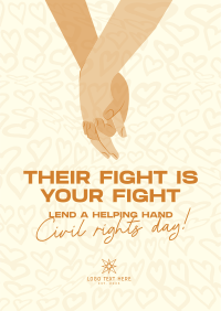 Lend A Helping Hand Poster