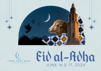 Collage Eid Al Adha Postcard